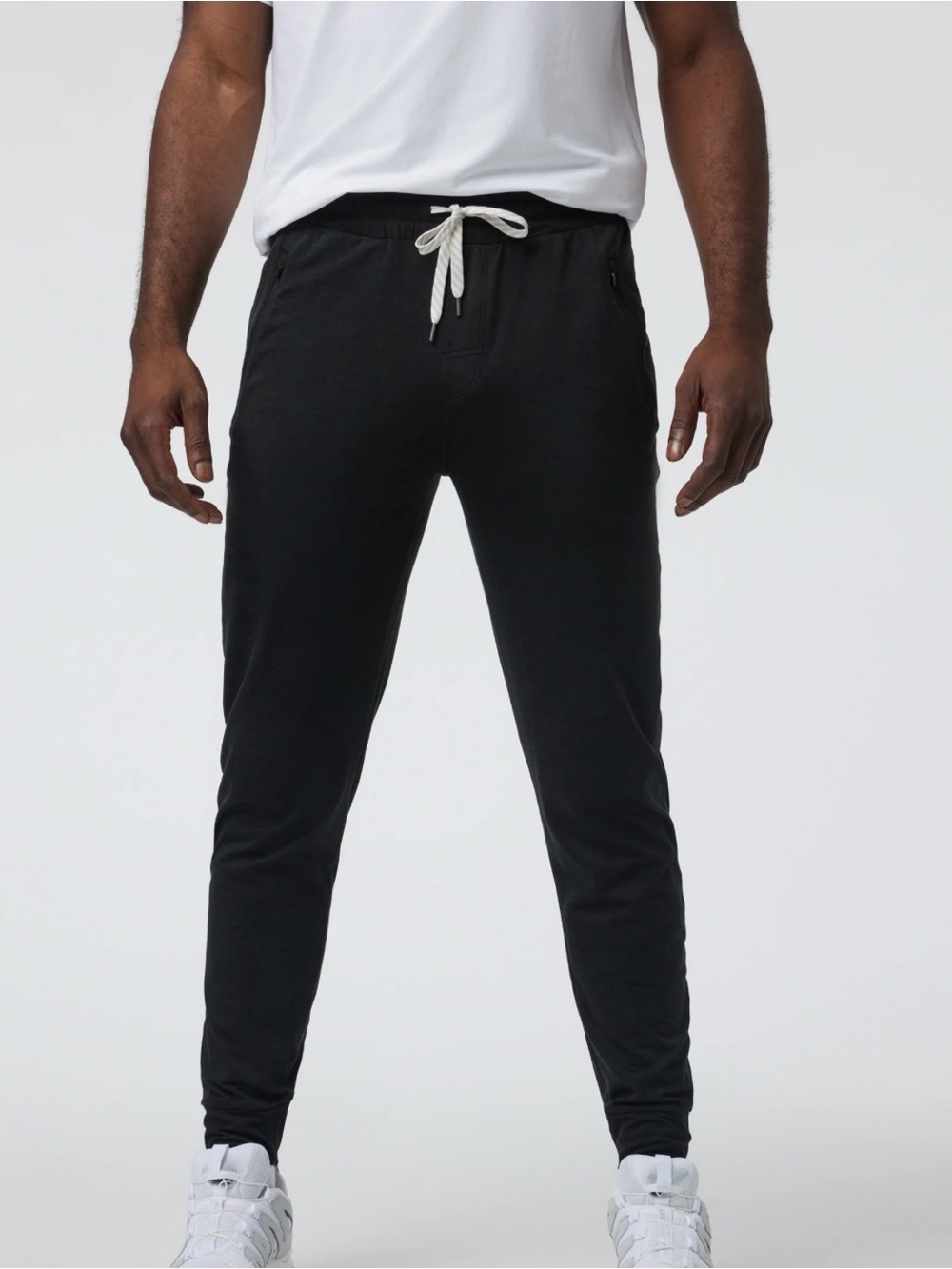 Vuori Men's Ponto Performance Pants Black Size Large EUC